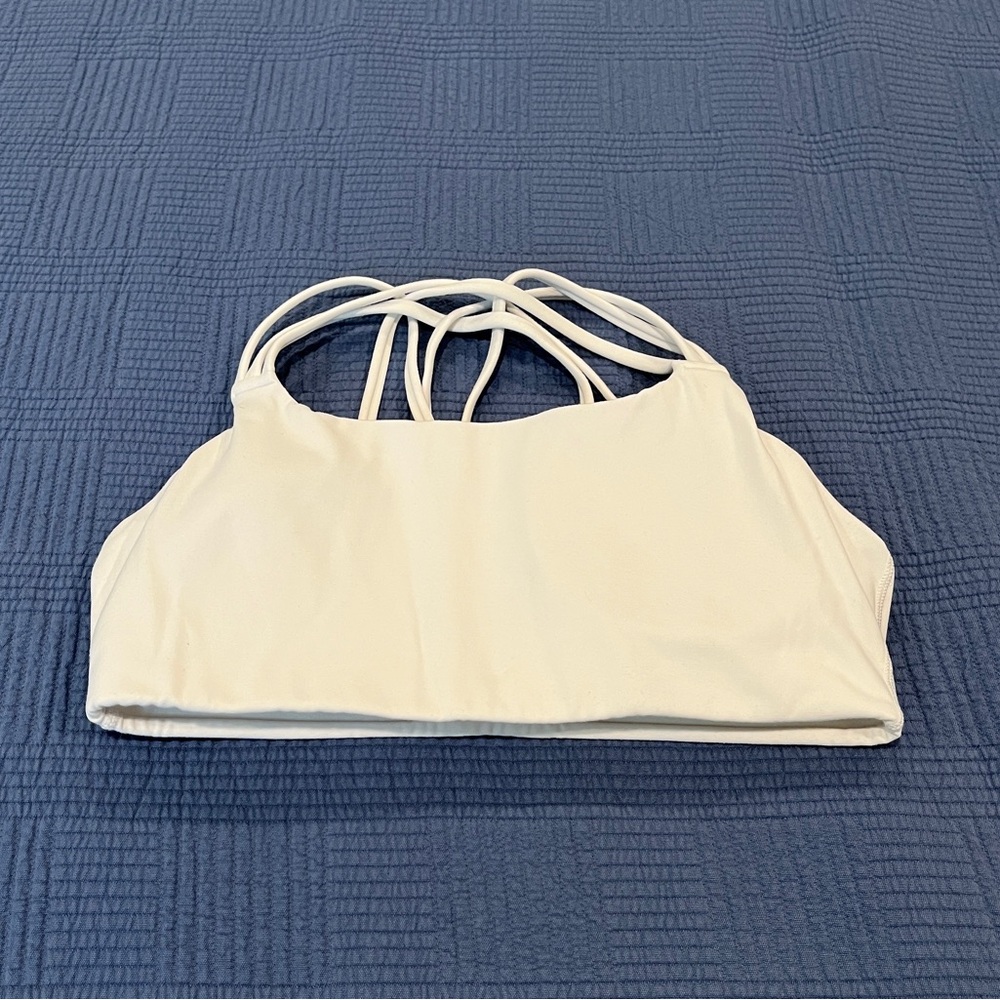 Athleta White Sports Bra